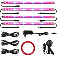 Roleadro LED Cultivo Interior 40W IP65 Lámpara Cultivo LED Grow LED Light con Temporizador 3H-6H-12H y Regulable Brillo…
